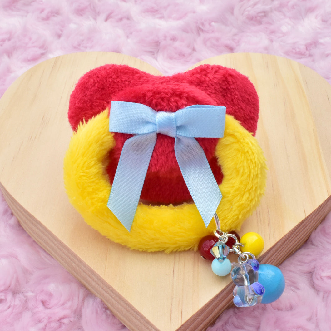 Primary Colors Fluffy Pacifier