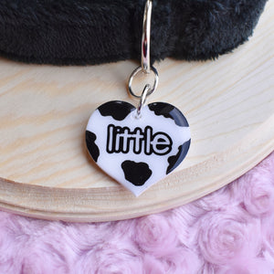 PRE-ORDER Little Cow Print Collar Tag
