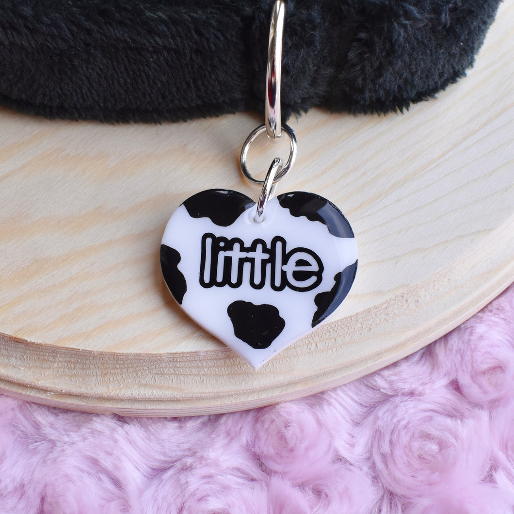 PRE-ORDER Little Cow Print Collar Tag