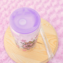 Spooky Punpkins Glass Cup 16oz