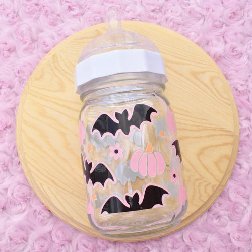 Bats & Pumpkins Bottle