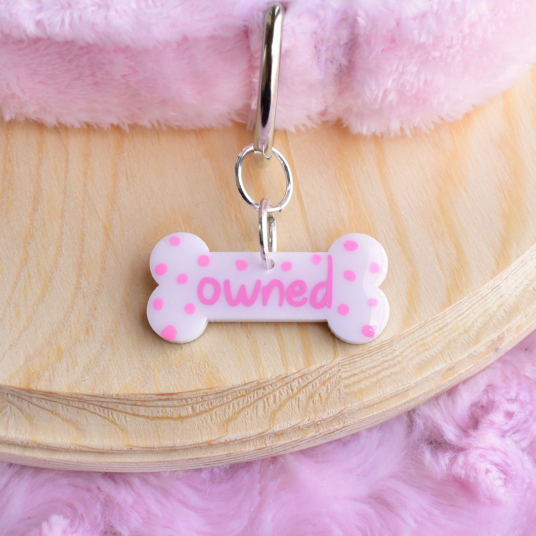 PRE-ORDER Owned Pink Collar Tag