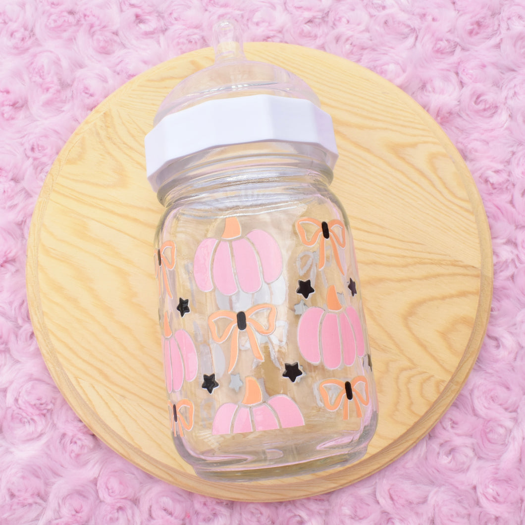 Pumpkins & Bows Bottle