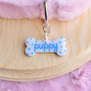 PRE-ORDER Puppy Blue Collar Tag