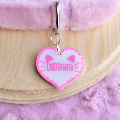 PRE-ORDER Kitten Collar Tag