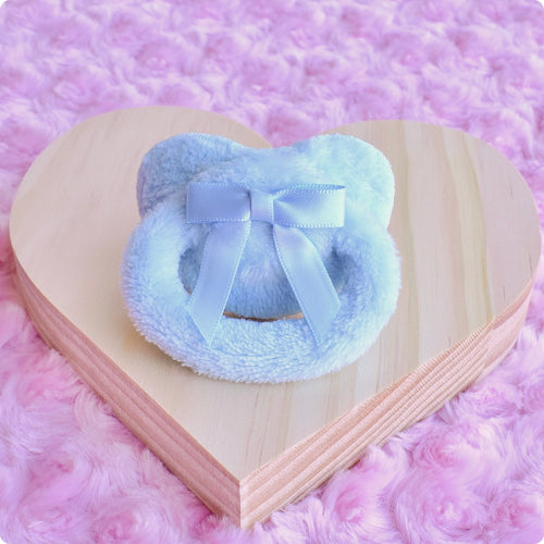 PRE-ORDER Blue Fluffy Pacifier