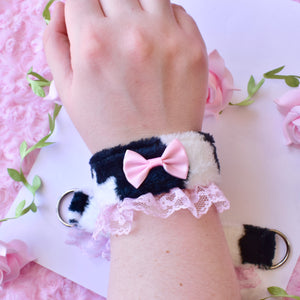 Cow Print Cuff Set 7.25inch